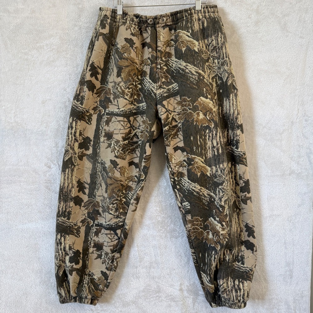 SKIMS x Realtree Camo Fleece Jogger Pants Large Limited Edition Streetwear